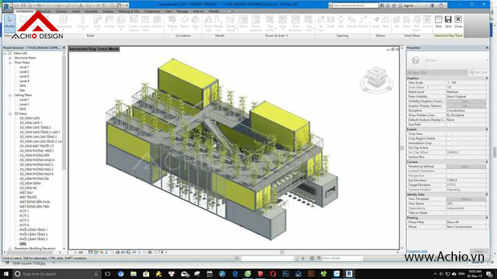 Container House - Modules Study 